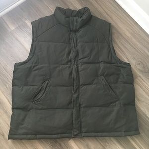 346 Brooks Brothers Military Green Down Vest XL